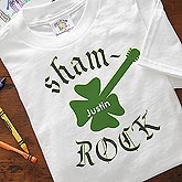 Shamrock Guitart Personalized Irish Clothes - 8142