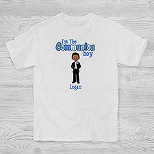Personalized Kids T-Shirts - Communion Boy - 8144
