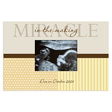 Baby Ultrasound Personalized Photo Magnets - 8198