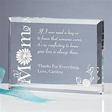 Personalized Mothers Day Gifts - Engraved Keepsake - 8216