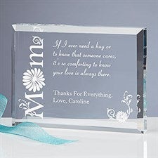 Personalized Mother's Day Gifts - Engraved Keepsake - 8216