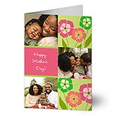 Personalized Photo Greeting Cards - Our Love Blooms - 8235