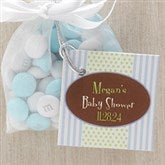 It's A Boy Personalized Baby Shower Party Favor Tag - 8328