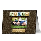 Personalized Greeting Cards For Men - Just For Him - 8391