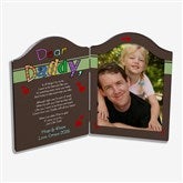 Personalized Photo Plaque - Why We Need Dad or Grandpa - 8394