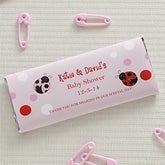 Personalized Candy Bar Wrappers - Ladybug Love - 8477