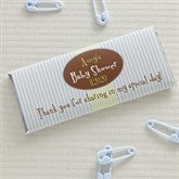Personalized Baby Shower Candy Bar Wrappers - Its A Boy - 8480