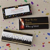 Personalized Graduation Party Candy Bar Wrappers - Way To Go Grad - 8481