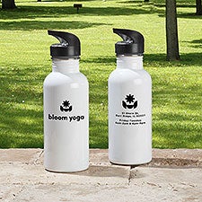 Personalized Business Logo Stainless Steel Water Bottles - 8524