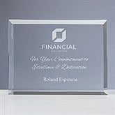 Custom Award Plaque With Personalized Business Logo - 8540
