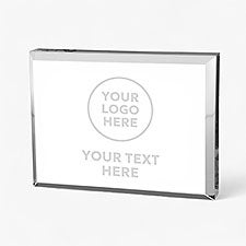 Custom Award Plaque With Personalized Business Logo - 8540
