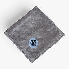 Personalized Fleece Throw Blanket With Your Business Logo - 8544