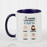 Personalized Coffee Mugs - Family Characters Reasons Why - 8603