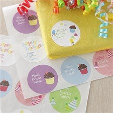 Personalized Birthday Gift Stickers - Birthday Fun - 8681