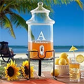 Personalized Beverage Dispenser with Stand - 8697