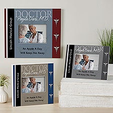 Personalized Doctor Picture Frame - 3 Colors - 8794