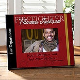 Personalized Firefighter Picture Frame - 8802