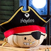 Personalized Halloween Treat Bags - Pirate - 9085