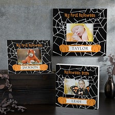 Personalized Babys First Halloween Photo Frame - 9110