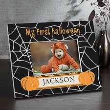 Personalized Babys First Halloween Photo Frame - 9110
