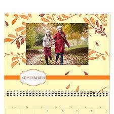 Personalized Photo Wall Calendar - Through The Year - 9156