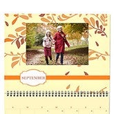 Personalized Photo Wall Calendar - Through The Year - 9156