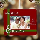 Personalized Photo Frame Christmas Ornament - To Love You - 9210
