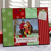 Personalized Family Christmas Picture Frames - 9311