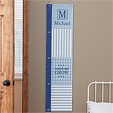 Personalized Growth Charts - Gingham - 9373