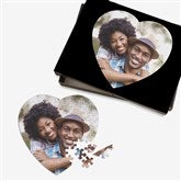 Personalized Photo Puzzle - Love Connection Heart - 9386
