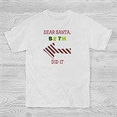 Personalized Christmas Clothes - Dear Santa - 9427