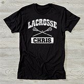 Custom Personalized Sports Black T Shirts - 9580