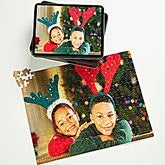 Personalized Holiday Photo Puzzle And Tin - Holiday Memories  - 9701