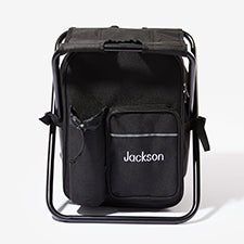 Personalized Fishing and Camping Cooler Chair - 9732