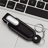 Personalized Leather USB Flash Drive - 2GB - 9792