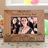 Personalized Birthday Party Picture Frame - Birthday Gifts - 9861