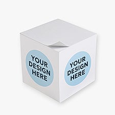 Personalized Corporate Custom Logo Note Cube - 9969
