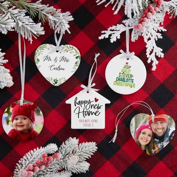 personalized christmas ornaments for kids