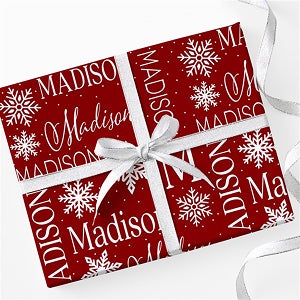Personalized Wrapping Paper