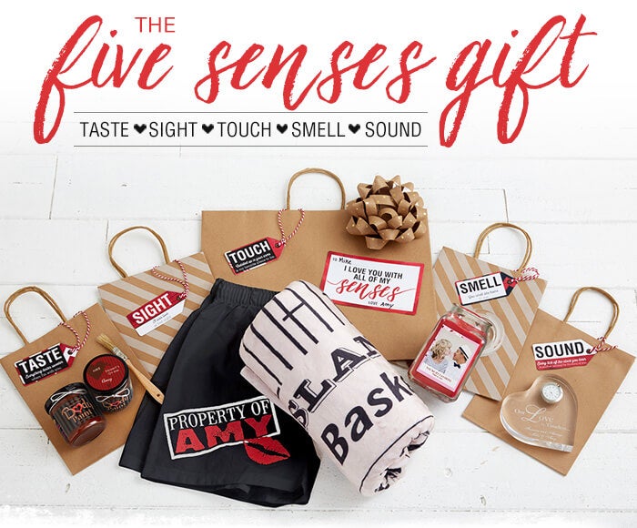 Show Him Your Love Through Sound, Sight, Taste, Touch and Smell: Ideas for  5 Senses Gifts