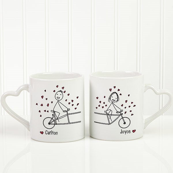 Personalized Couples Coffee Mug Set - So Happy Together