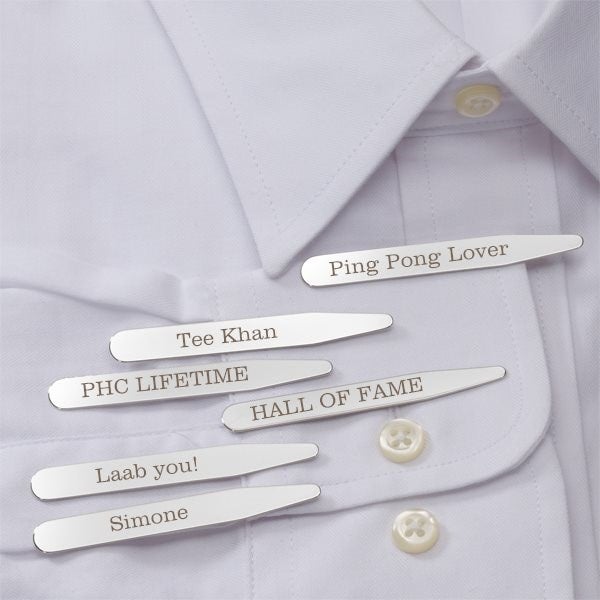 knee length dresses for ladies Best Men's Metal Collar Stays for Dress Shirts (3 Pairs) main image 0