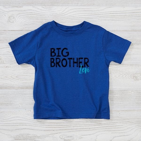 Big Brother Little Brother Personalized Toddler T-Shirts