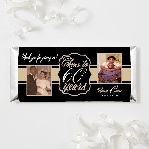 Last Year In My 60s Banner - 69th Birthday Decor With Black Glitter Words & Ribbon