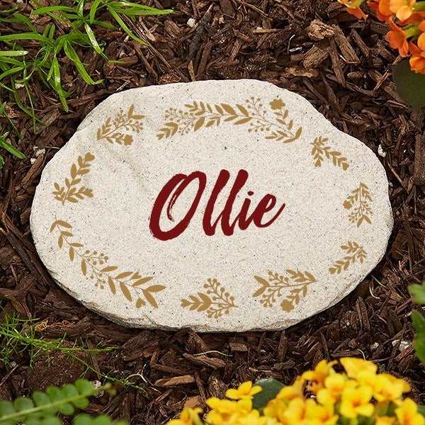 Cozy Home Personalized Garden Stepping Stones
