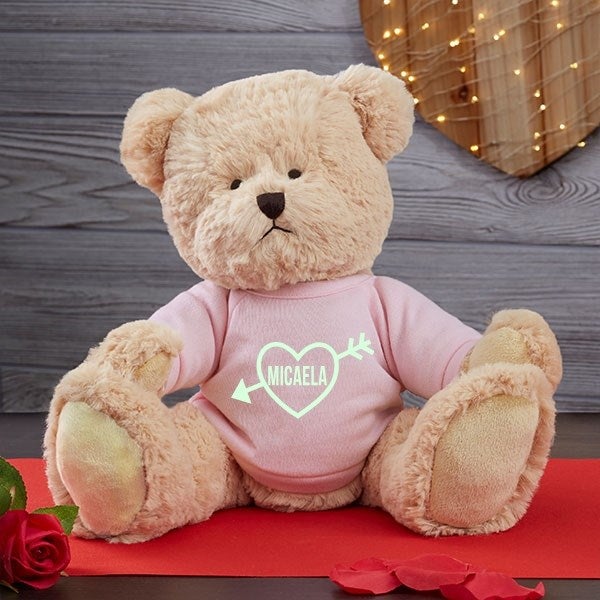 Personalized Valentine's Day Teddy Bear My Valentine