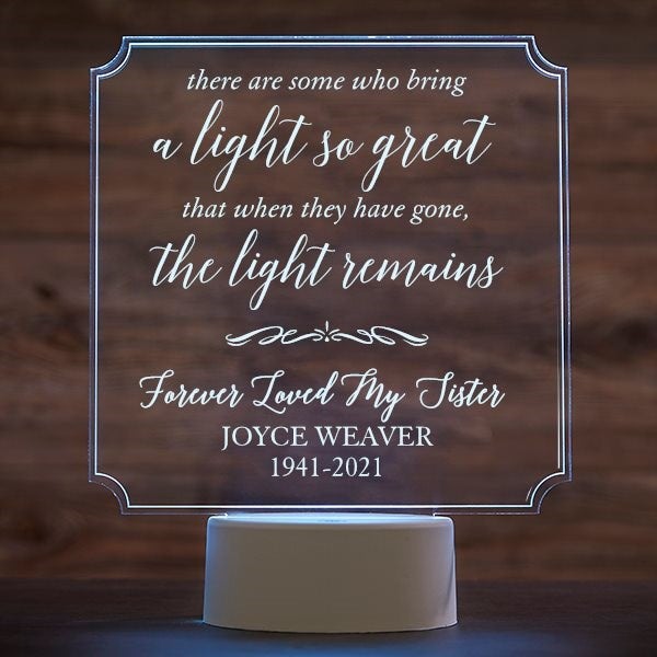 Memorial Personalized LED Sign