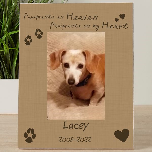 FIRST PAW PRINT インスタントフォトカード ver.2 直筆サイン Best Pet Paw Print Impression Keepsake | Made from a Photo