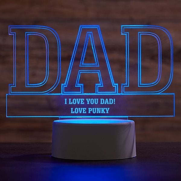 Dad Personalized LED Sign