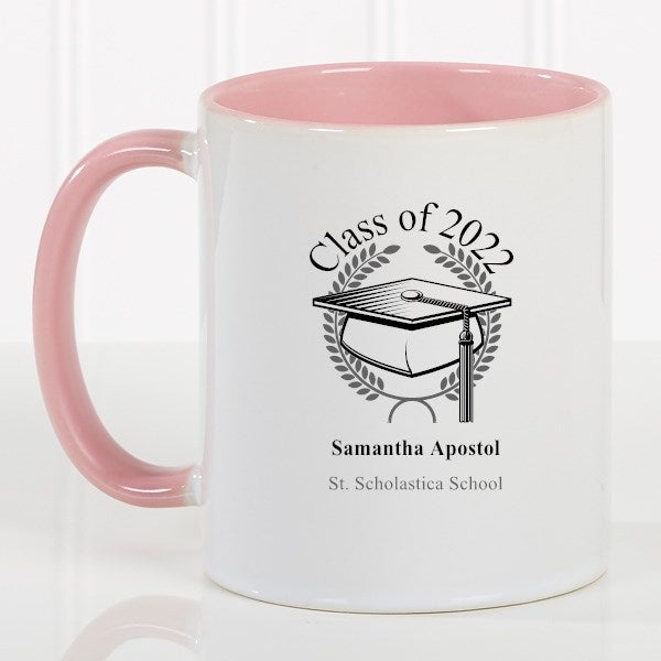 Personalized Coffee Mugs - Graduation Cap Design - Customer Reviews